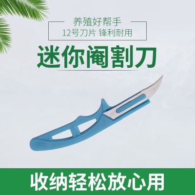 [COD] Veterinary mini castration knife No. 12 blade scalpel pig 3 packs