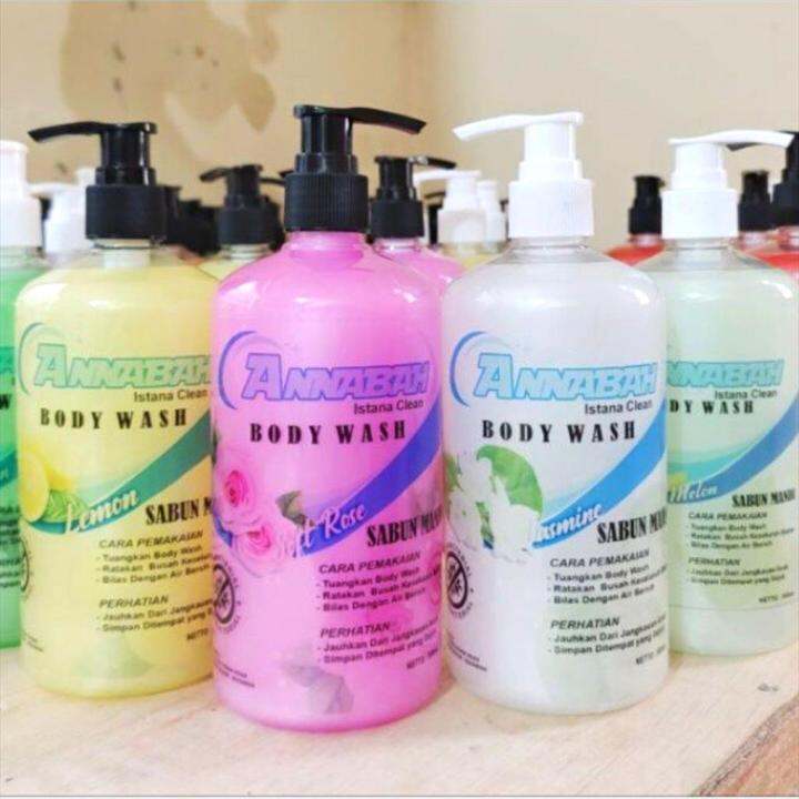 Sabun Mandi Cair 500ml Refill Body Wash & Body Soap Extract Vitamin C ...