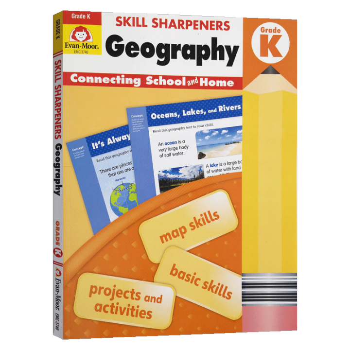 Evan moor skill sharpeners geography Grade K skill pencil sharpener
