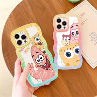 เคส Hp C53 Realme C55 10 C30 C31 C33 C35 C21Y C25Y C11 2021 C15 C25 C17 C12 C3 C2 8i 7i 5 5i 6i 7 Pro Narzo 50A นายก20 Pro การ์ตูนขอบตะเข็บ TPU ลายคลื่นเคสโทรศัพท์