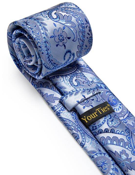 luxury-blue-fashion-paisley-men-39-s-tie-clip-daily-wear-silk-floral-necktie-for-man-accessories-wedding-party-corbatas-para-hombre