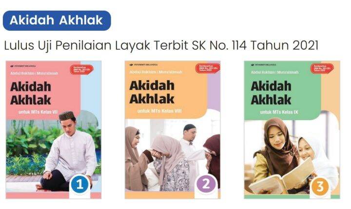 BUKU AKIDAH AKHLAK PENILAIAN SMP MTS KELAS 7 8 9 KMA K2019 ERLANGGA ...