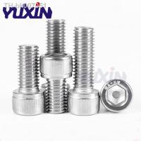 ✼  10Pcs/Lot 1/4-20 DIN912 Inch Length A2-70 304 Stainless Steel Us Unc Coarse Thread Allen Head Screw Cap Hex Hexagon Socket Bolt