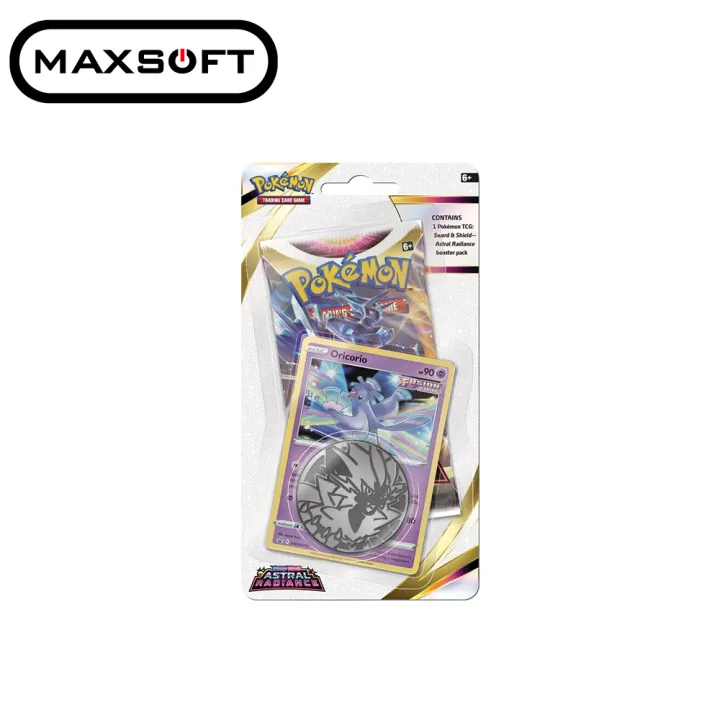 Pokémon TCG: Sword & Shield—Astral Radiance Checklane Blister Packs ...