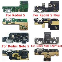 บอร์ดซ่อมโทรศัพท์มือถือดั้งเดิมเหมาะสำหรับโน้ต Xiaomi Redmi 5 Plus 5A ชาร์จพอร์ตสำคัญขั้วต่อ USB ชิ้นส่วนอะไหล่ชิ้นงอสำหรับเปลี่ยน PCB