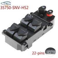 New 35750-SNV-H52 35750-SNA-A130 Power Window Switch For Honda Civic 1.3 1.8 2.0 2006-2011 35750SNVH52