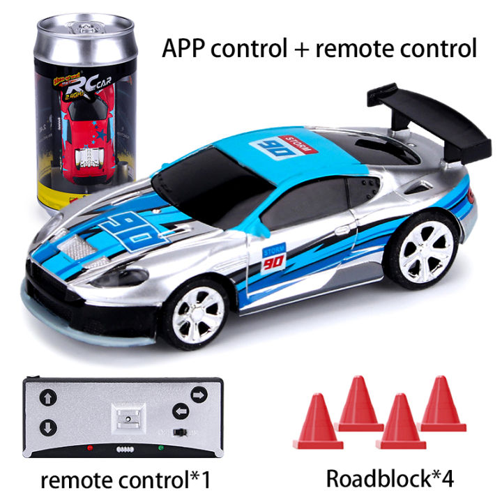 1-58-rc-รถมินิรถแข่ง2-4กรัมความเร็วสูงสามารถขนาดไฟฟ้า-app-ควบคุมยานพาหนะไมโครแข่งของเล่นของขวัญ-c-ollextion-สำหรับเด็ก