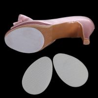 2pcs Shoe Pads Sole Protector Non Slip High Heel Forefoot Sticker Self Adhesive Resin Water Drop Shoe Accessories Clear