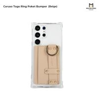 Molan Cano Case รุ่น เคส Samsung S23 ultra ลาย Caruso Togo Ring Poket Bumper Case