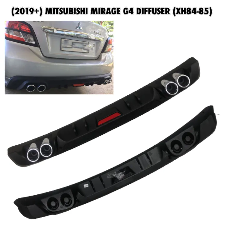 Cps 2019 Mitsubishi Mirage G4 Car Rear Bumper Diffusers Lip Spoiler