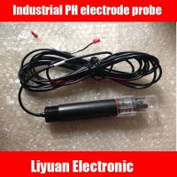 Industrial PH electrode probe sensor / high temperature PH electrode / industrial PH electrode /sensor electrode pH meter 5m