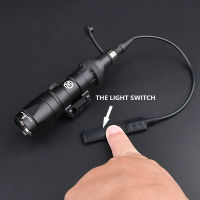 WWADSN IR Tactical M300A Flashlight Weapon Light M300 Flashlight 20 MM Guide Hunt Military Scout Light Torch Pictnny