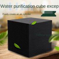 Nano Water Purification Cube สำหรับถังปลาด้านล่างกรองแบคทีเรียการเพาะปลูก Eco-Aquarium เครื่องกรองน้ำ Cube 30DC09