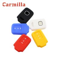 hgjmgkkk Carmilla Silica Gel Car 3 Button Smart Key Protection Bag Cover Case for Honda CRV FIT XRV CRIDER VEZEL JADE SPIRIOR 9 Accord