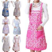 ♈ Kitchen Apron Printed Comfortable Polyester Unfading No Pilling Pinafore for Kitchen