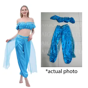 Princess Jasmine Set aladdin Adults Cosplay, Costume, Princess 