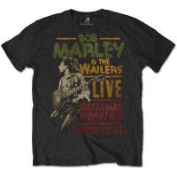 Bob Marley The Wailers Rastaman Vibration Tour เสื้อยืดผู้ชาย Unisex