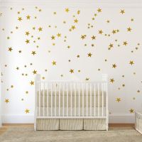 Nordic Style Five-Pointed Star Wall Sticker DIY Wall Art Decals For Kids Children Bedroom Nursery Home Decoration Stars Stickers Wall Stickers  Decals