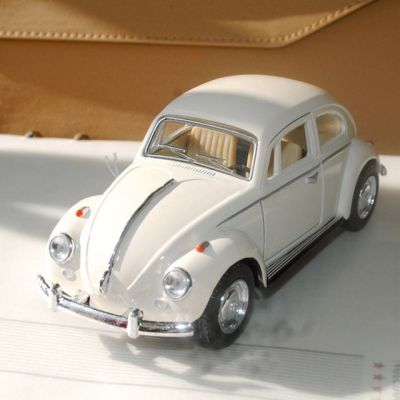 Limit Discounts  Newest Arrivals Vintage Beetle Diecast Pull Back Car Model Toy for Children Gift Decor Cute Figurines