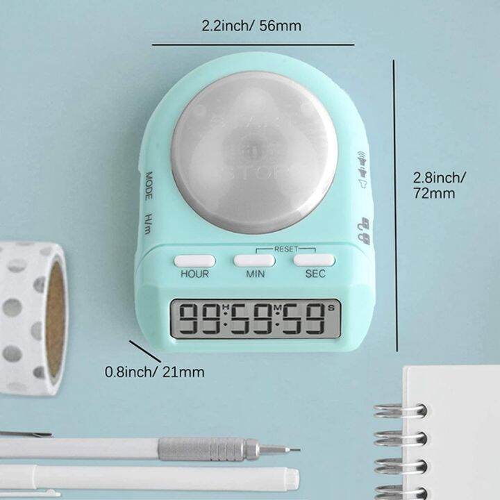 digital-kitchen-timer-with-100-hour-clock-count-down-for-kid-teacher-cook-45-display-lcd-amp-security-lock-time-management