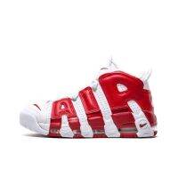 HOT【Original】 ΝΙΚΕ Ar* Moreˉ Uptemp0ˉ Pipen Red and White High Top Retro Fashion Basketball Shoes