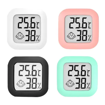 Digital Mini Hygrometer with Built-In Indoor Thermometer and Humidity Meter  with Comfort Scale