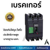 รุ่นขายดี เบรคเกอร์ งานไฟฟ้า SCHNEIDER เมนเบรกเกอร์ 3P 75A KA EZC100H3075T สีดำ ตัดไฟ ป้องกันไฟดูด ไฟรั่วอย่างมีประสิทธิภาพ รองรับมาตรฐาน มอก Circuit Breaker จัดส่งฟรี Kerry ทั่วประเทศ