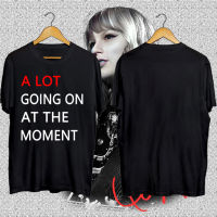 COD เสื้อดาว Taylor Swift A LOT GOING ON AT THE MOMENT เสื้อยืดทรงโอเวอร์ไซส์ เสื้อคอกลม white tee เสื้อยืดสวยๆผู้หญิง เสื้อยืดผู้ชาย เสื้อเท่ๆ 3 Styles