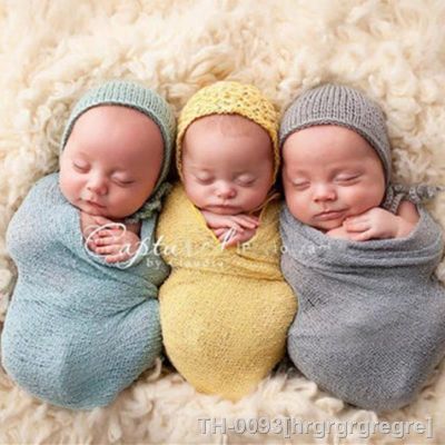 ✾♙ hrgrgrgregre Bebê Recém-nascido Adereços Fotografia Estúdio Gro-Bag Envoltório Elástico Fio 0-6 Meses Chegada