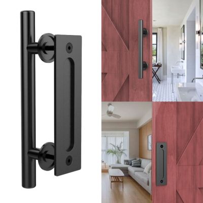 【hot】▣✸♛  WOLFBIRD Sliding Barn Door Handle Pull Cabinet Hardware Set Wood Interior