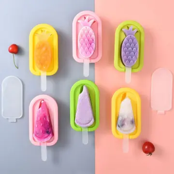 Silicone Popsicle Molds Ice Pop Mold Maker With Dinosaur Shapes Bpa Free  Reusable Popsicle Molds For Cake Pops Kids Tolder Babies And Homemade  Popsicl