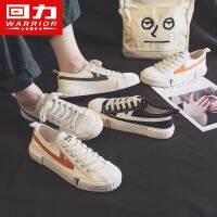 ﹍►  Warrior shoes canvas shoes are 2022 new spring biscuits shoes sneakers ins joker white shoe sneakers