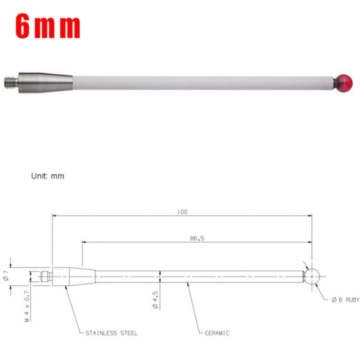 ลูกปัด-lalangbeads-renishaw-หัววัด-a-5000-3712-cmm-2ชิ้นสไตลัส100มม-เซรามิก-stem-6mm-ปลายลูกบอลมาใหม่ล่าสุด