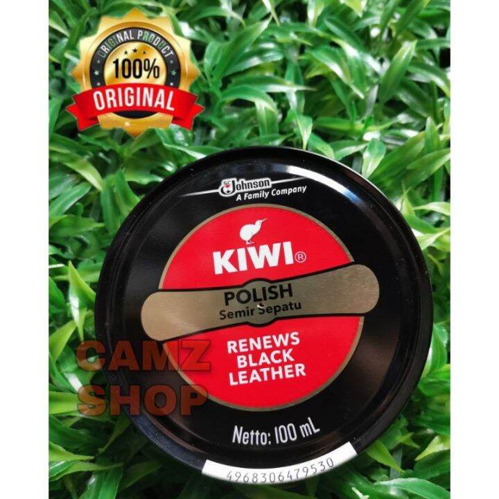 Kiwi Shoe Polish Renews Protect Black Leather 17.5ML 45ML 100ML Lazada PH