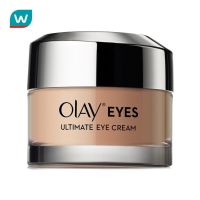 [Hot Deal] Free delivery จัดส่งฟรี Olay โอเลย์ อายส์ อัลติเมท อายครีม 15 มล. Cash on delivery เก็บเงินปลายทาง