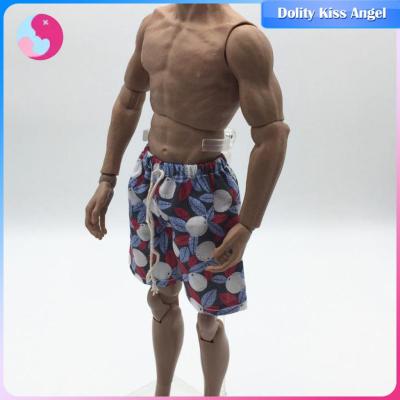 Dolity กางเกงขาสั้นชายหาดผู้ชายขนาด1/6สำหรับ12นิ้วตุ๊กตาขยับแขนขาได้ผู้ชาย