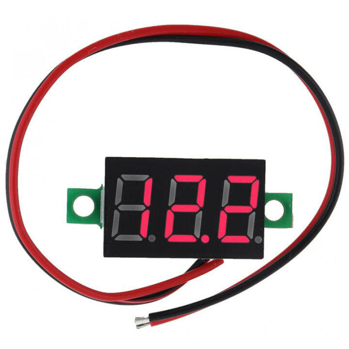 Mini DC4.5V-30V LED Panel Volt Voltage Meter Digital Voltmeter Display 2 Y4t1