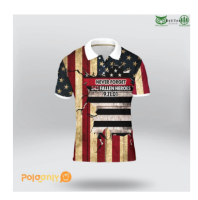 2023 New 2023 new style 911 Memorial high-quality fully sublimated high-quality polo customized series 51 Size：s-6xl Summer Popular