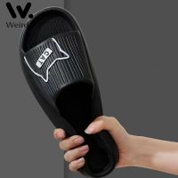 Summer Men Womens Slippers Indoor Bath Thick Platform Non-Slip Home Easter Cartoon Flip Flops Cat Beach Sandals  Male Shoes House Slippers