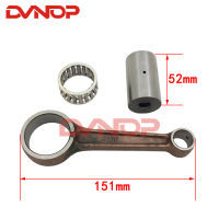 รถจักรยานยนต์ QM200GY DR200เพลาข้อเหวี่ยงก้านสูบสำหรับ Suzuki 200cc GS DR QM 200 Con Rod พร้อมเข็ม Bearing