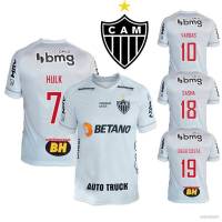 JS 2021/22 Atletico Mineiro F.C. Away Football Jersey Tshirt Hulk Diego Cosia Sasha Vargas Tops Soccer Jersey Loose Tee Plus size SJ