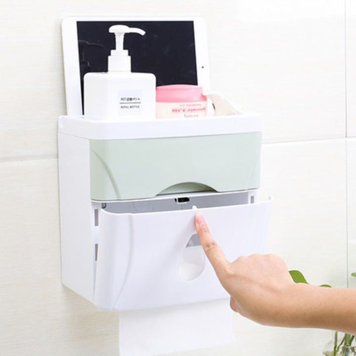 ledfre-bathroom-plastic-wall-hanging-waterproof-tissue-toilet-roll-paper-holder-dispenser-lf82004