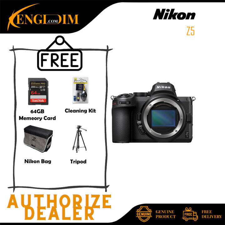 Nikon Z5 Mirrorless Digital Camera (Body Only) (Nikon Malaysia Warranty