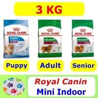 ▣ஐ Canin Indoor Puppy/Adult/Senior 3 Kg