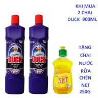 HCM Nước tẩy nhà tắm Duck siêu tẩy 900ml tặng NRC NET 250g thumbnail