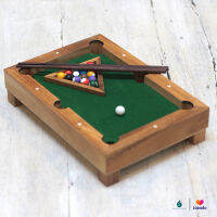 SiamMandalay  Mini Billiards 12.5" Gift for Children  มินิสนุกเกอร์  มินิพูล ของเล่นเด็ก ของเล่นไม้