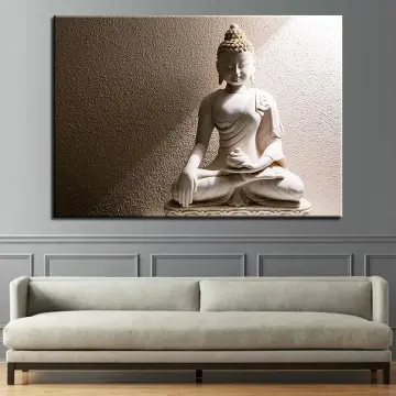 buddha painting for drawing room