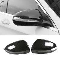 for Mercedes Benz B C E S GLB GLC Class W205 W213 W253 Carbon Fiber ABS Side Rear View Mirror Cover Trim