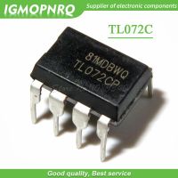 10pcs/lot TL072CN TL072 TL072C TL072CP DIP 8 Operational Amplifiers   Op Amps Dual Low Noise JFET new original