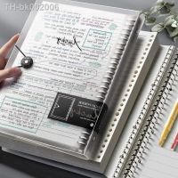 ▥❡ 2023 Diary A5 B5 A4 Transparent Loose Leaf Binder Notebook Inner Core Cover Note Book Journal Planner Office Stationery Supplies